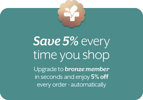 Save 5% every time you shop